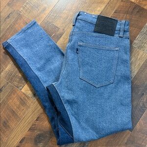 Levi’s Made & Crafted Rodeo Bow-Legged Straight Jeans Two-Tone Blue 32x34